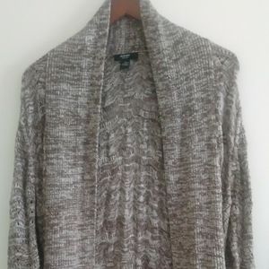 Alfani plus size long sparkly cardigan cover up
